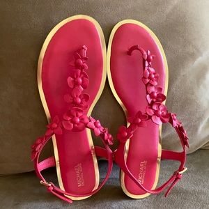 Pink sandals